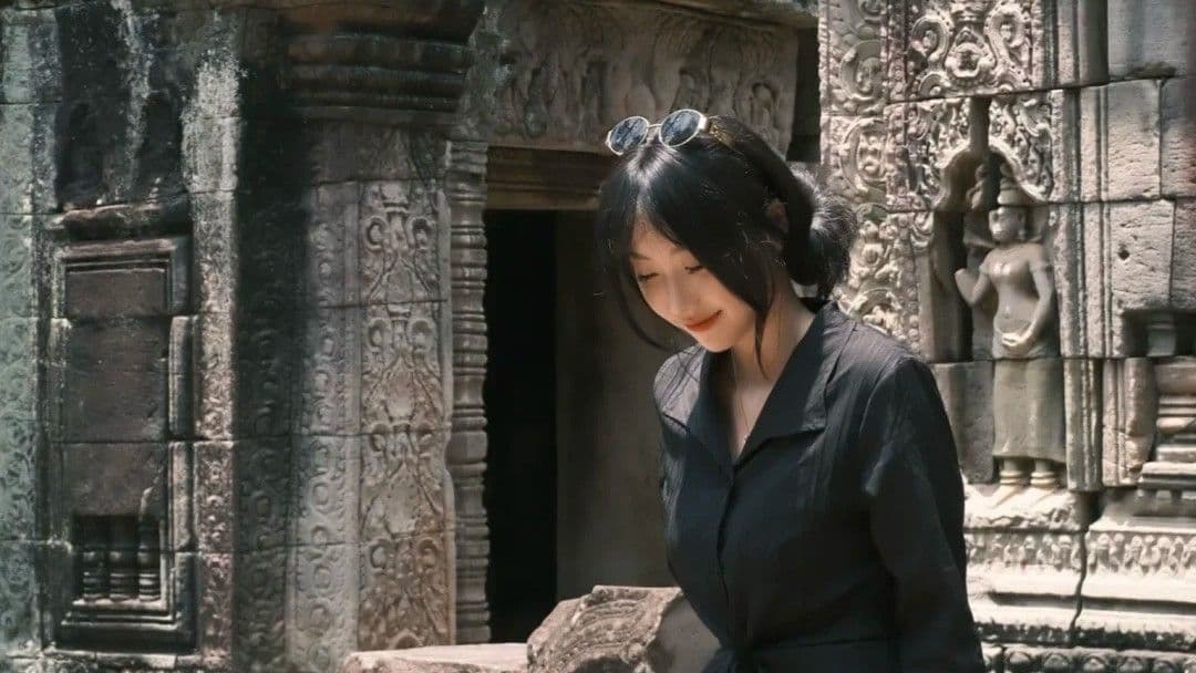 吴哥寺庙石雕