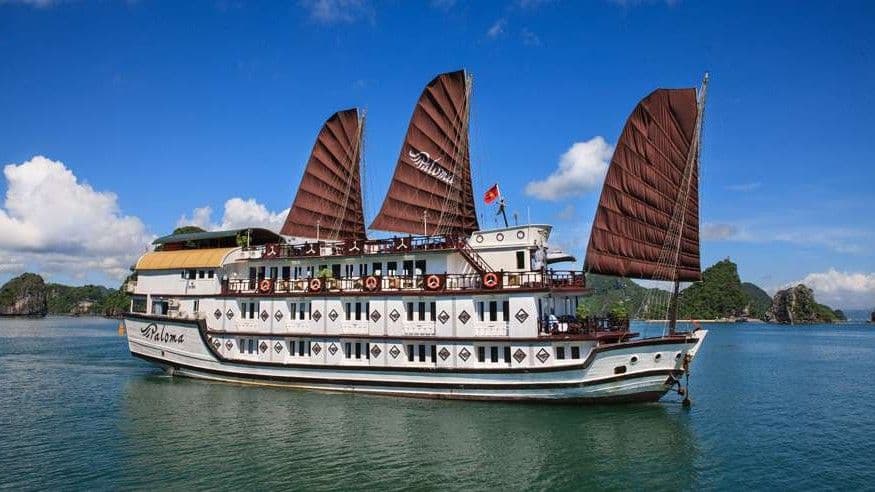 下龙湾四星级游轮| Halong Paloma Cruise
