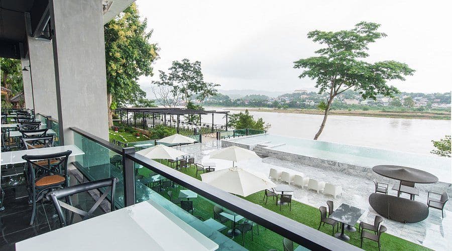 清孔湄公河边三星级酒店住宿 | Chiang Khong Teak Garden River Front Hotel