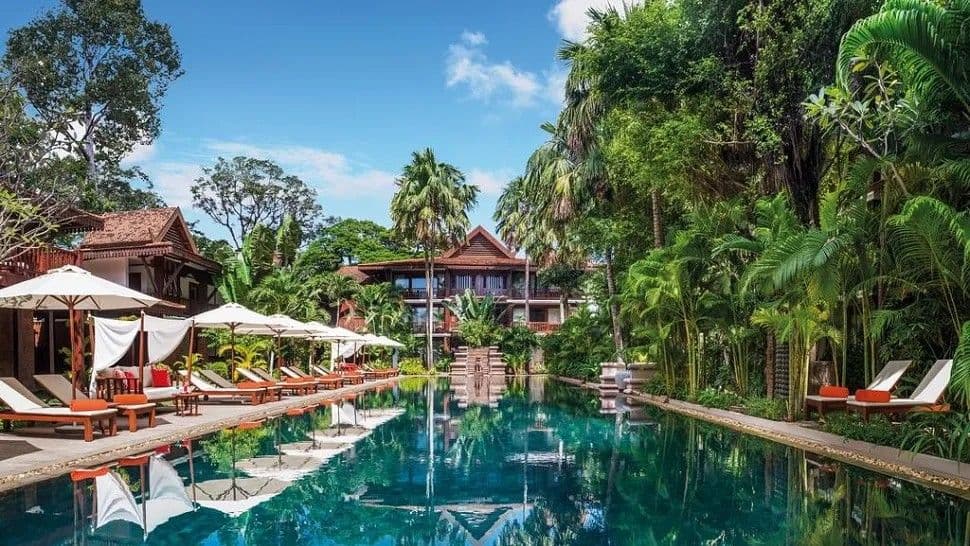 中南半岛旅行入住豪华酒店